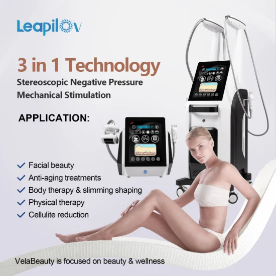 La più recente 4 in 1 Vela Cellulite Reduction RF Vacuum Roller Modellatrice Vela Dimagrante Vela Roller Massage Machine