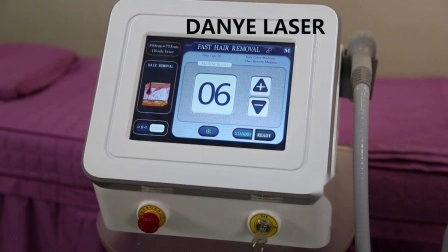 Laser accoppiato a fibra OEM ODM per la depilazione del viso per donne Laser a diodi con terminatore epilatore 808nm