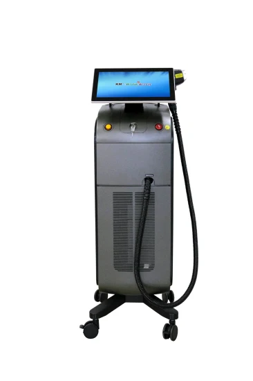 Depilazione Laser Diodo 808nm 808 Dispositivo di depilazione laser a diodi Trio Ice 3D Platino Laser al titanio 4 onde Tripla lunghezza d'onda 755 1064nm Epilatore 20Hz 1600W