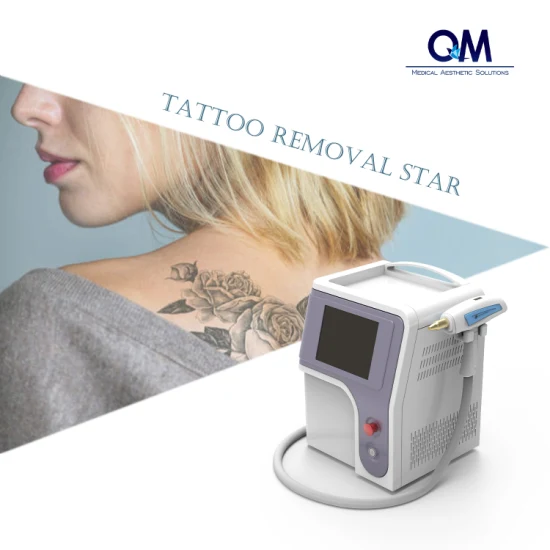 Q-Switch portatile ND: rimozione tatuaggi laser YAG, pigmentazione, peeling al carbonio